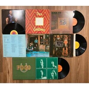 Poco Vinyl LP Lot, Set of 4 • Cantamos, Head Over Heels, Seven, From The Inside